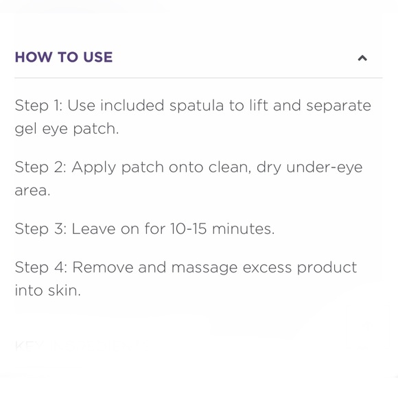 Meaningful Beauty Revive & Brighten Eye Masque - Picture 3 of 8